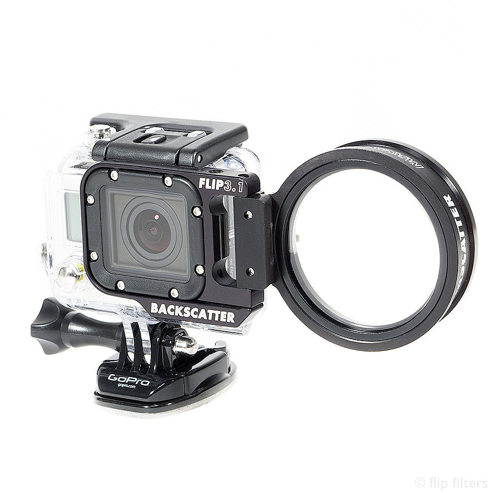 Flip4 Macromate Mini +15 UW Macro Lens Kit for GoPro