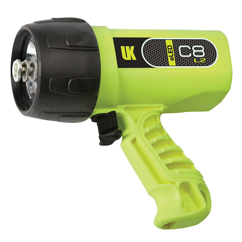 UK C8 eLED Dive Light Yellow