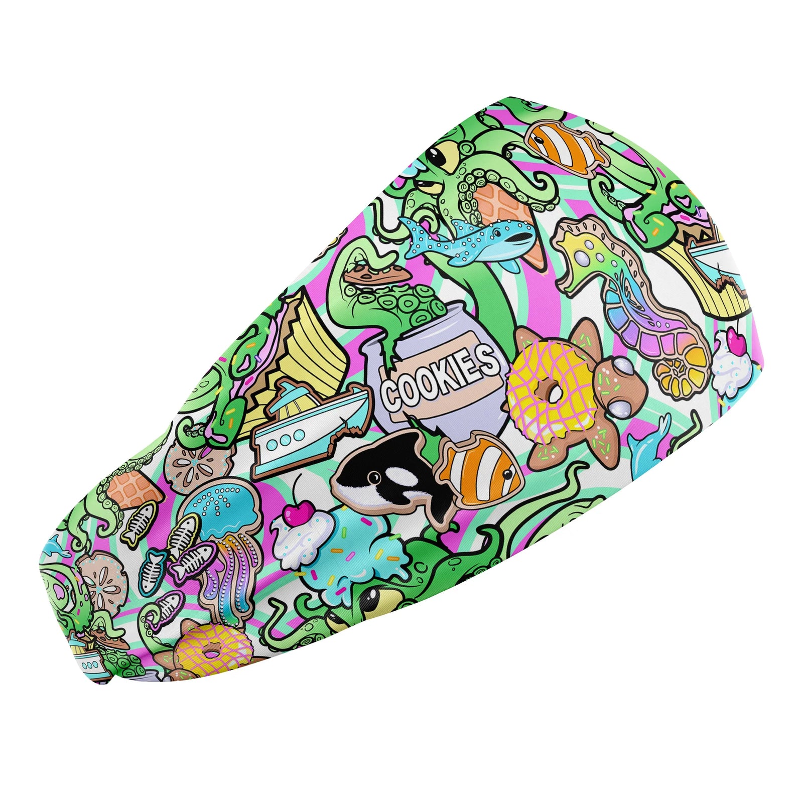 Spacefish Amy Candy Octopus Scuba Headband