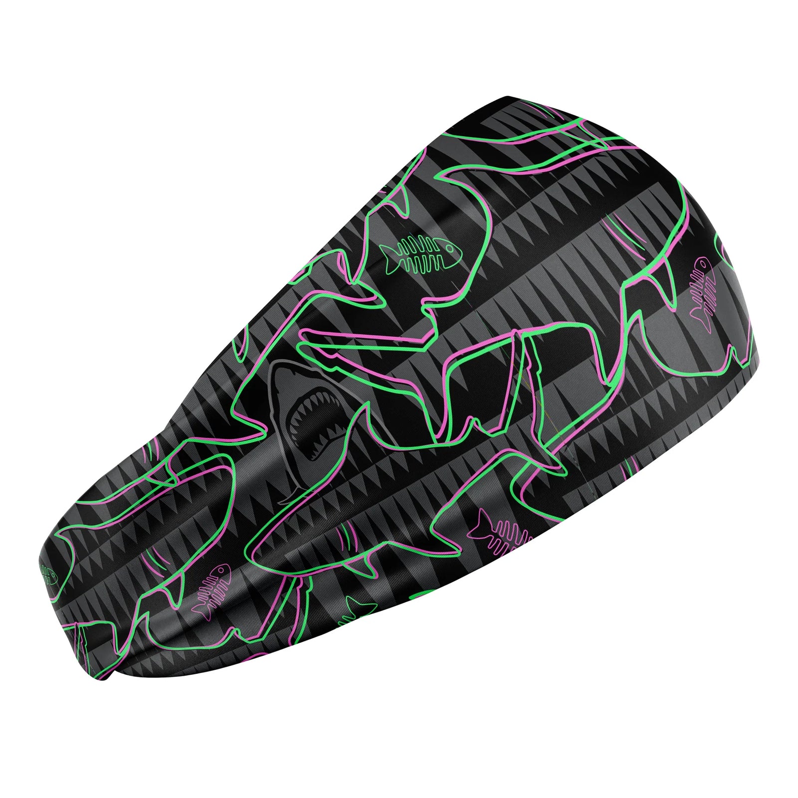 Spacefish Army Neon Jaws Scuba Headband