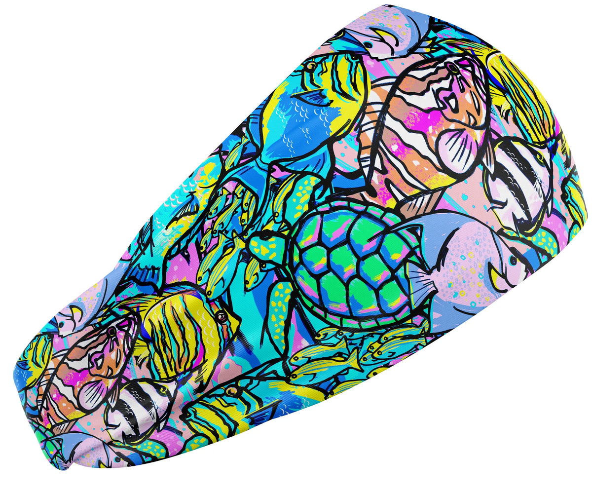 Spacefish Amy Neon Fish Frenzy Scuba Headband