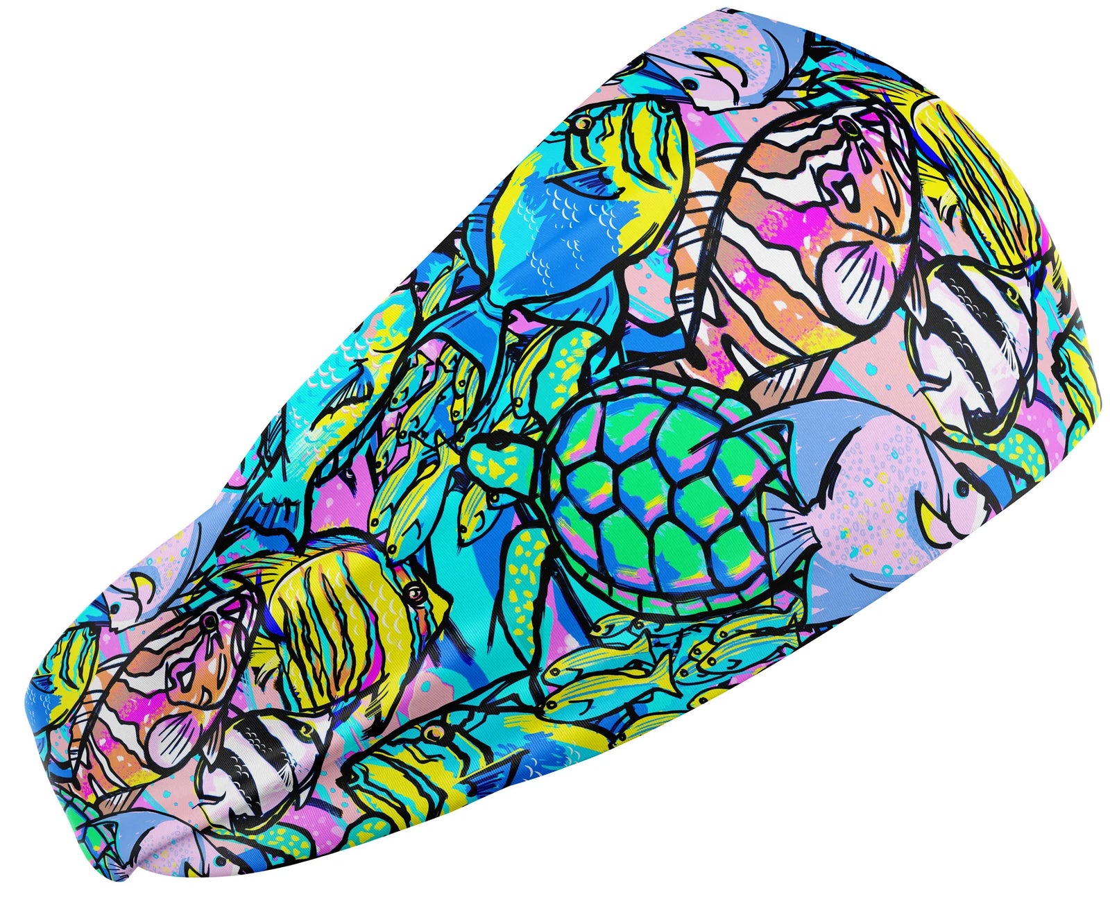 Spacefish Amy Neon Fish Frenzy Scuba Headband