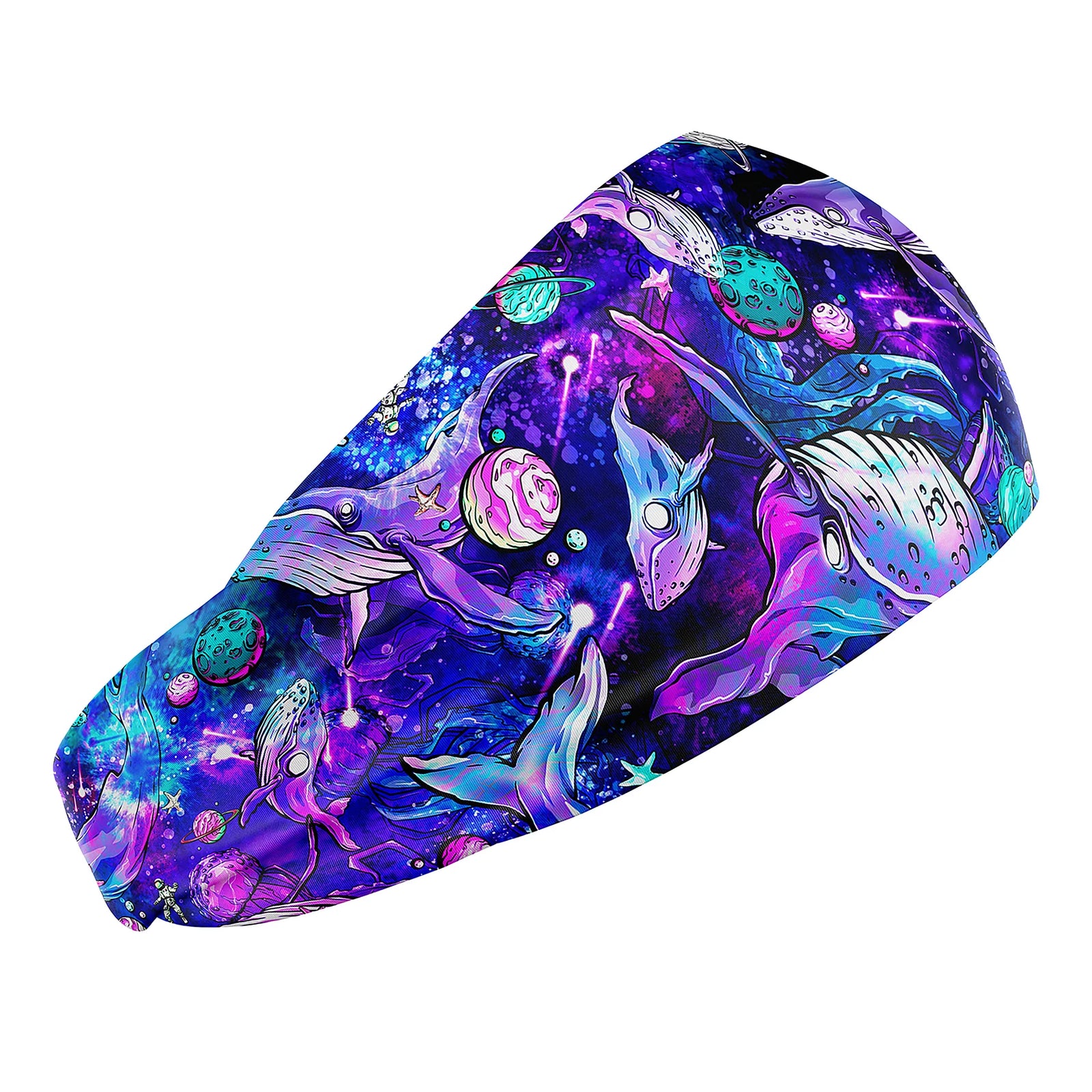 Spacefish Army Cosmic Whale Scuba Headband