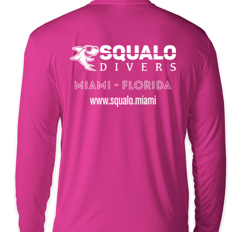 Squalo Divers Rashguard Pink