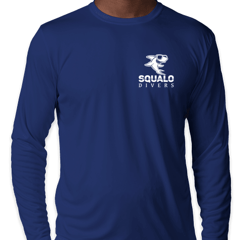 Squalo Divers Rashguard Blue