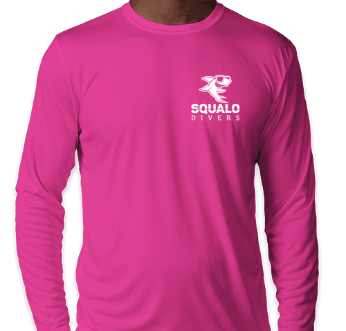 Squalo Divers Rashguard Pink