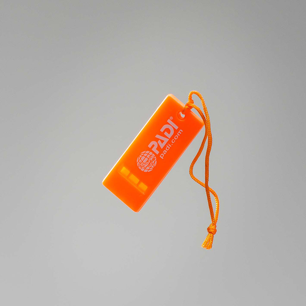 PADI Emergency Whistle Orange