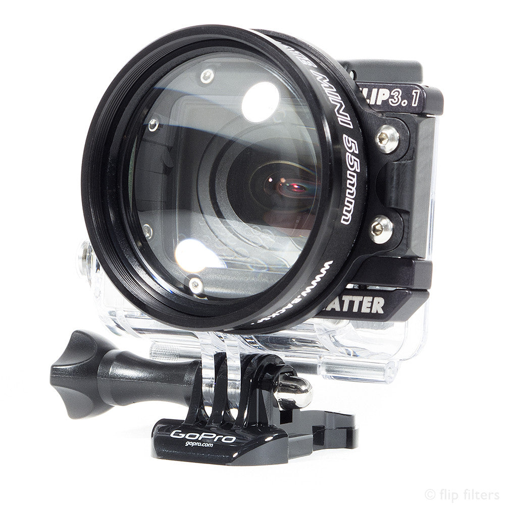 Flip4 Macromate Mini +15 UW Macro Lens Kit for GoPro