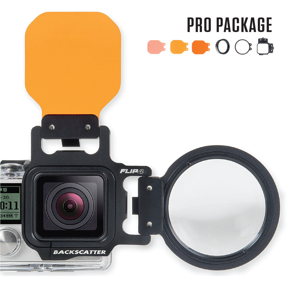 FLIP4 Pro Filter Kit for GoPro Hero 4/3+/3