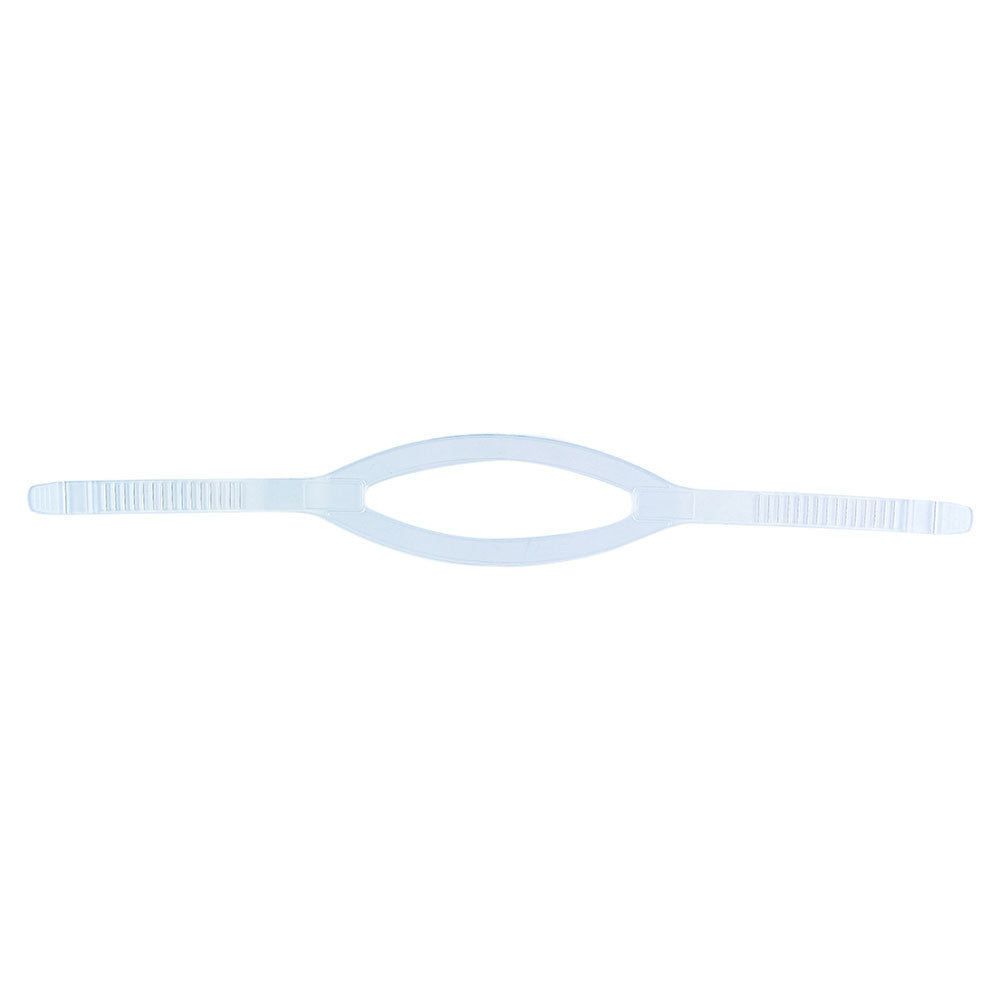 Marine Sports Silicone Mask Strap Clear
