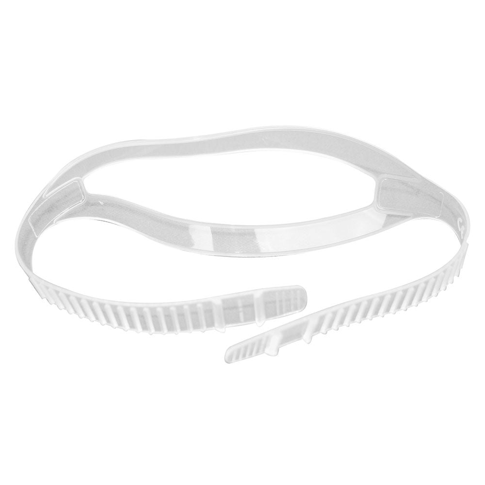 Marine Sports Silicone Mask Strap Clear