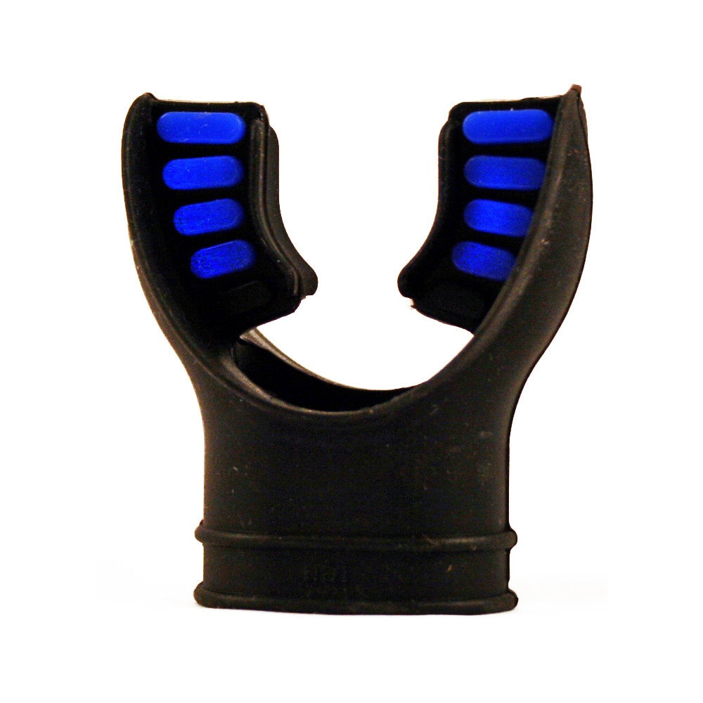 ScubaMax Colored Tabs Confo Mouthpiece Black/Blue