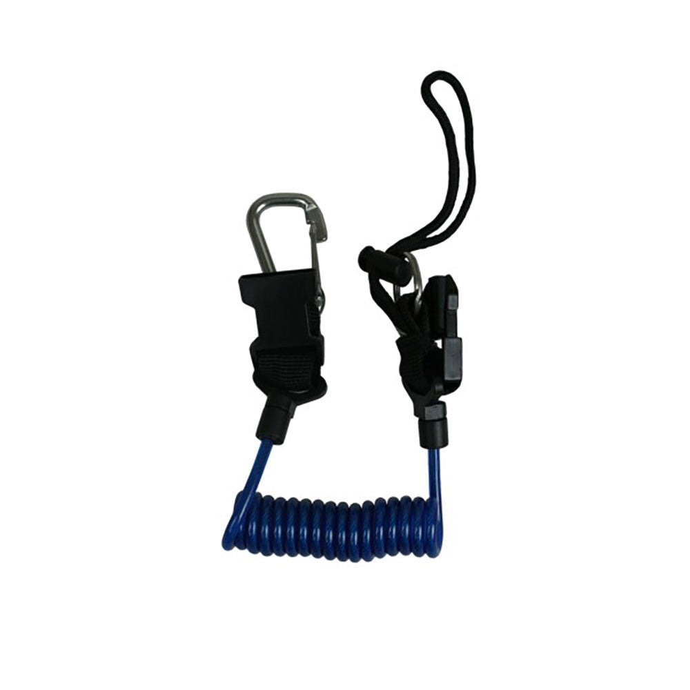 ScubaMax Snappy Coil Blue