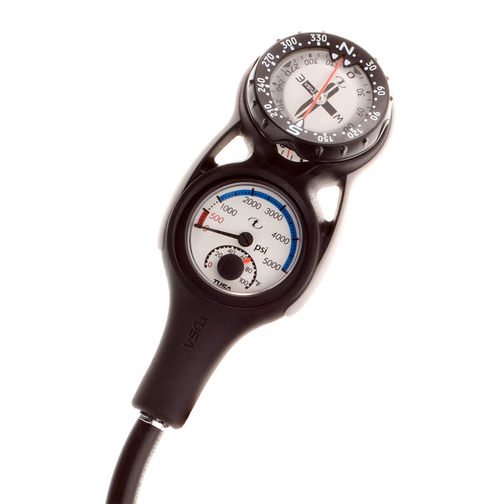 Tusa Platina Compass & Pressure Gauge Console
