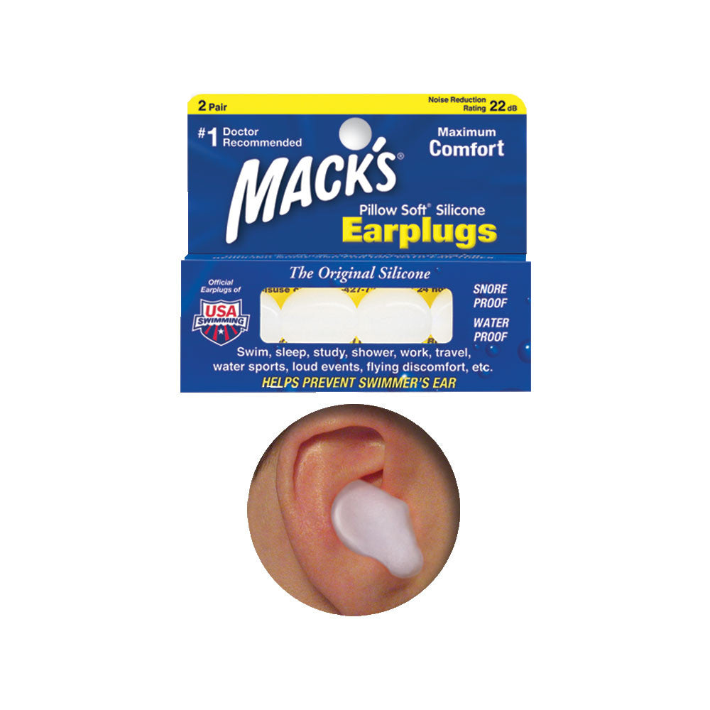 ISC Mack's Adult Ear Plugs