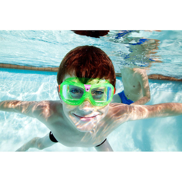 Cshidworld Kids Swim Goggles, Blue Pink, Anti-Fog, 2-Pack