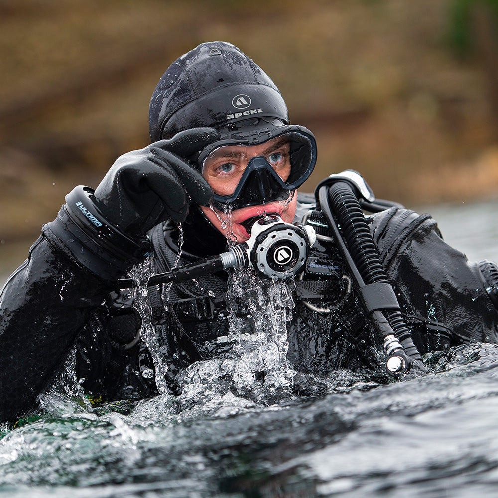 Apeks VX1 Mask Black/Black