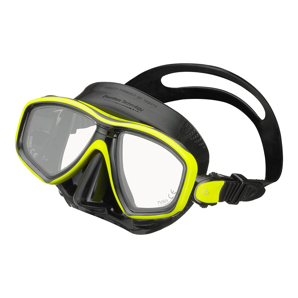 Tusa Freedom Ceos Mask Black/Yellow