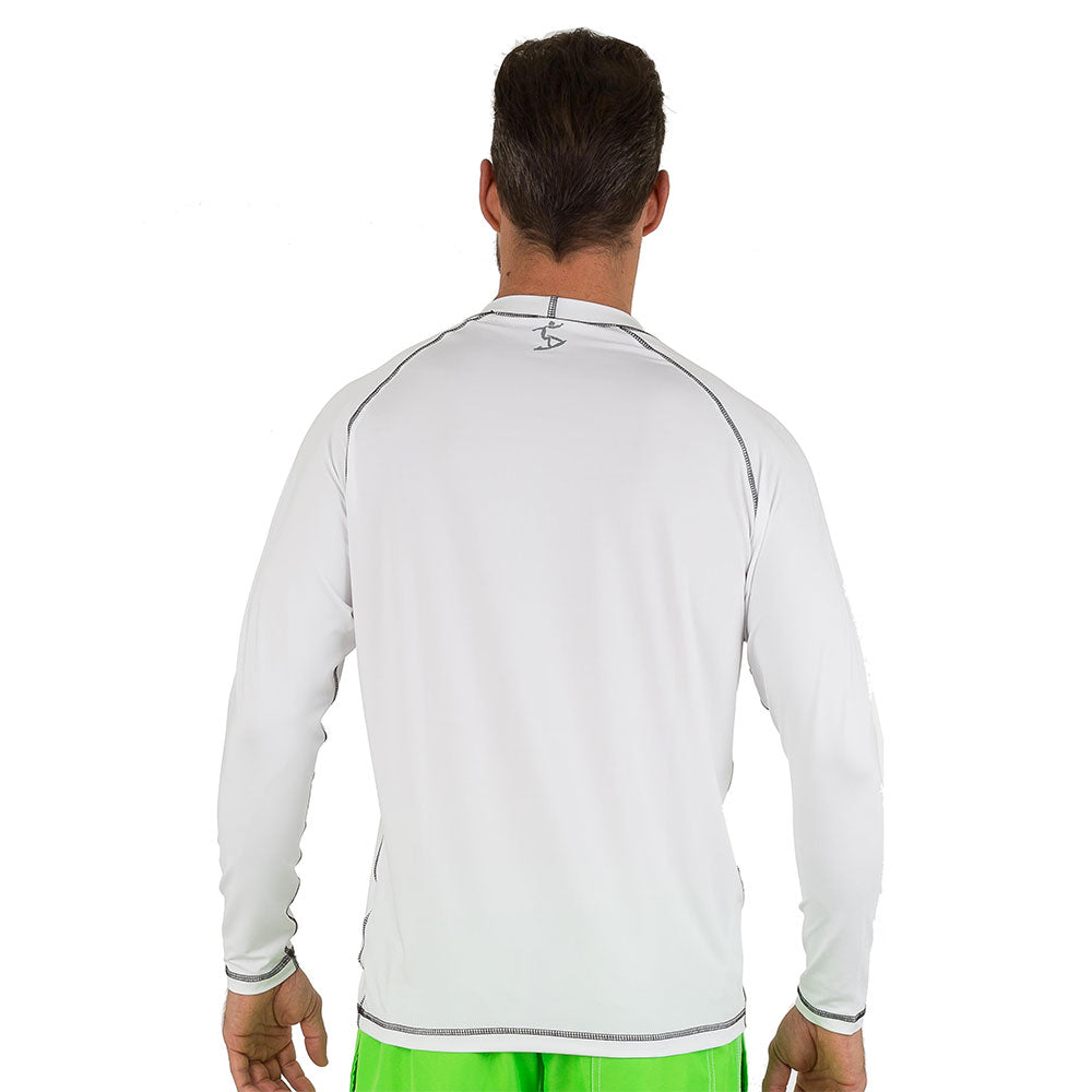 Uzzi Long Sleeve Unisex Rashguard White