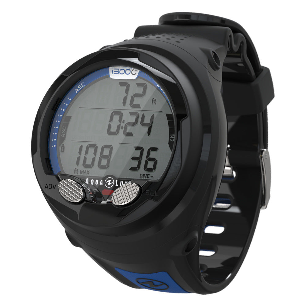 Aqua Lung i300C Wrist Dive Computer Blue